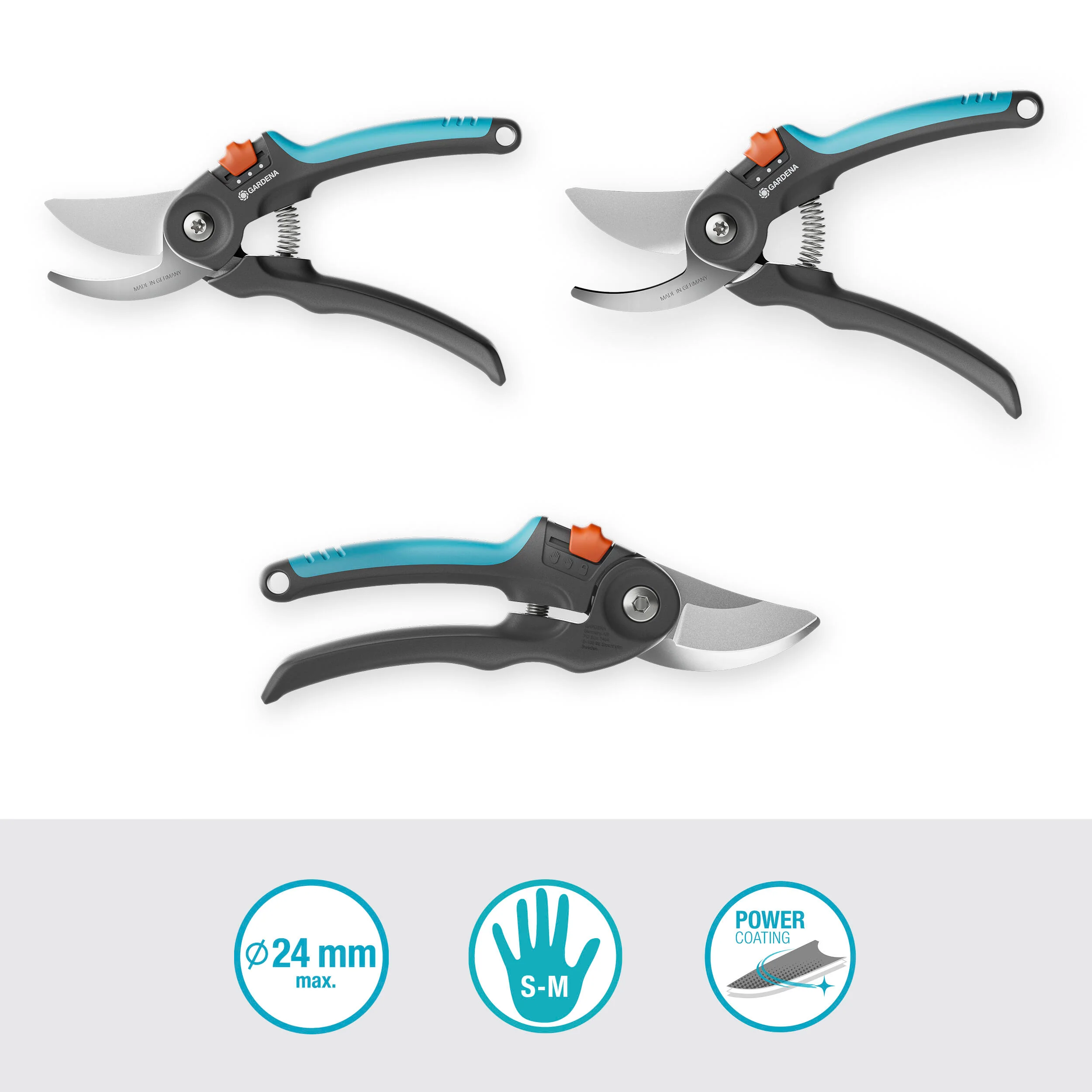Secateurs PremiumCut Flex, Bypass, Garden Secateurs, for green wood, 24 mm - Image 3